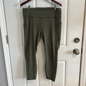 Fabletics Purelux leggings XXL army green